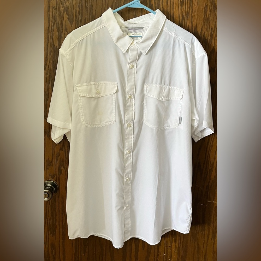 Columbia Mens XL Omni Wick button down